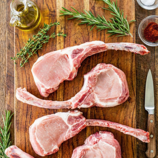 台灣戰斧豬排｜厚切香氣 × 戰斧氣勢